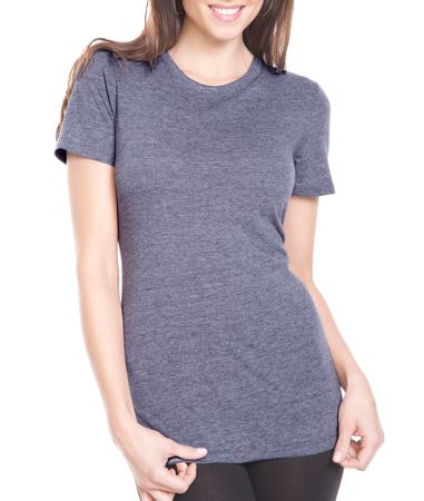 Next Level Ladies T-Shirt Tri-Blend Crewneck Tee Shirt