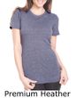 Next Level Ladies T-Shirt Tri-Blend Crewneck Tee Shirt