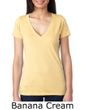 Next Level Ladies T-Shirt Tri-Blend Deep V-Neck Tee Shirt
