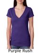 Next Level Ladies T-Shirt Tri-Blend Deep V-Neck Tee Shirt