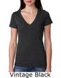 Next Level Ladies T-Shirt Tri-Blend Deep V-Neck Tee Shirt