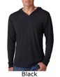 Men's Hoodie Long-Sleeve Tri-Blend Lightweight Shirt