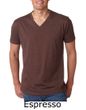 Next Level Men's T-Shirt V-Neck CVC Cotton/Poly Tee Shirt