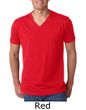 Next Level Men's T-Shirt V-Neck CVC Cotton/Poly Tee Shirt