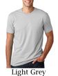Next Level Mens T-Shirt Fitted Crewneck Tee Shirt