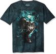 NIGHT WOLVES Wolf Adult Tie Dye T-shirt - CLEARANCE