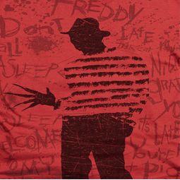 Nightmare On Elm Street Freddy Silhouette Shirts