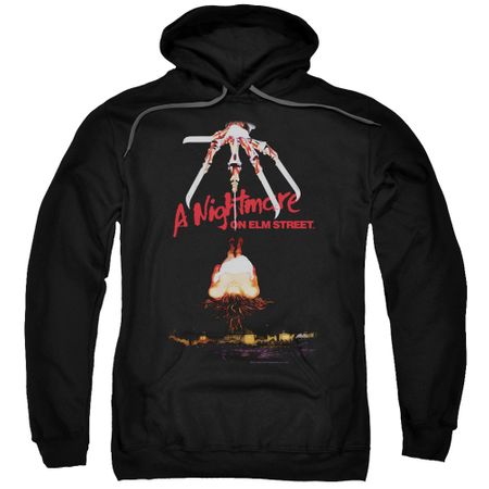 Nightmare On Elm Street Hoodie Alternate Poster Black Sweatshirt Hoody
