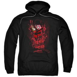 Nightmare On Elm Street Hoodie One Two Freddys Coming For You Black Sweatshirt Hoody