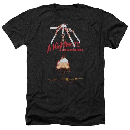 Nightmare On Elm Street Shirt Alternate Poster Heather Black T-Shirt