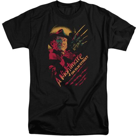 Nightmare On Elm Street Shirt Freddy Claws Tall Black T-Shirt