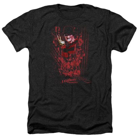 Nightmare On Elm Street Shirt One Two Freddys Coming For You Heather Black T-Shirt