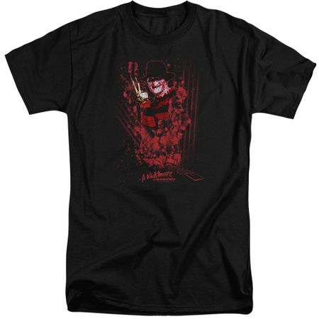 Nightmare On Elm Street Shirt One Two Freddys Coming For You Tall Black T-Shirt