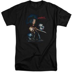 Nightmare On Elm Street Shirt Poster Tall Black T-Shirt