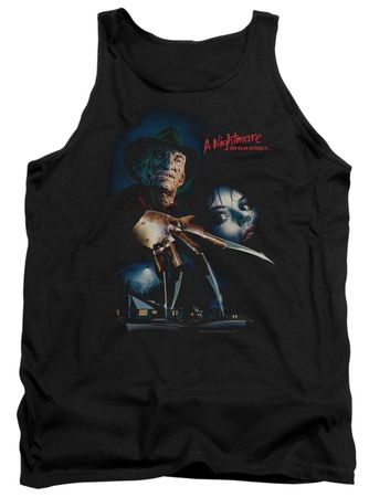 Nightmare On Elm Street Tank Top Poster Black Tanktop