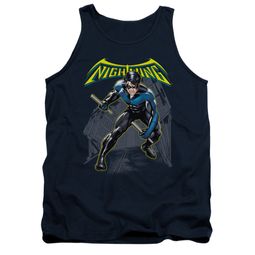 Nightwing DC Comics Tank Top Nightwing Navy Blue Tanktop