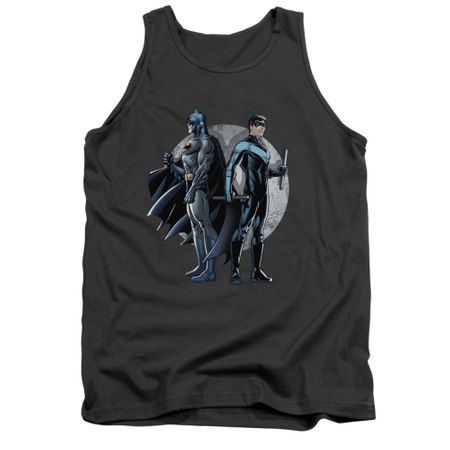 Nightwing DC Comics Tank Top Spotlight Charcoal Tanktop