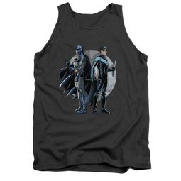 Nightwing DC Comics Tank Top Spotlight Charcoal Tanktop