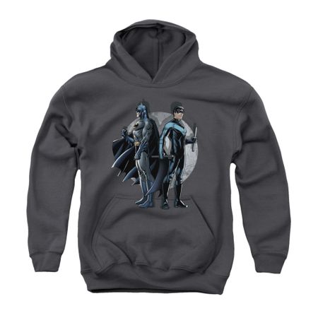 Nightwing DC Comics Youth Hoodie Spotlight Charcoal Kids Hoody