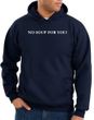 No Soup For You Hoodie Navy