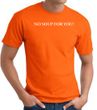 No Soup For You T-shirt - Adult Orange Tee