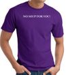 No Soup For You T-shirt - Adult Purple Tee