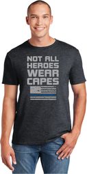 Not All Heroes Wear Capes Police Officer Soft Style Unisex T-Shirt Not All Heroes Wear Capes Police Officer Soft Style Unisex T-Shirt