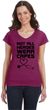 Not All Heroes Wear Capes Stethoscope Ladies Fit V-Neck T-Shirt