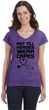 Not All Heroes Wear Capes Stethoscope Ladies Fit V-Neck T-Shirt