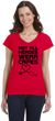 Not All Heroes Wear Capes Stethoscope Ladies Fit V-Neck T-Shirt