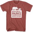 NPCA National Parks Conservation Association Red T-shirt