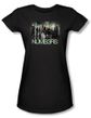 NUMB3RS Juniors T-Shirts - Numbers Cast Black Tee T-Shirt