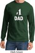 Number 1 Dad Long Sleeve Shirt