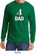 Number 1 Dad Long Sleeve Shirt