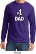 Number 1 Dad Long Sleeve Shirt