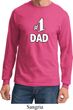Number 1 Dad Long Sleeve Shirt