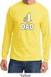 Number 1 Dad Long Sleeve Shirt