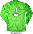 Number 1 Dad Long Sleeve Tie Dye Shirt