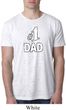 Number 1 Dad Mens Burnout Shirt