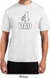 Number 1 Dad Mens Moisture Wicking Shirt