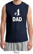 Number 1 Dad Mens Muscle Shirt