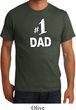Number 1 Dad Mens Organic Shirt