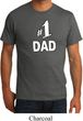 Number 1 Dad Mens Organic Shirt