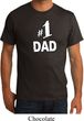 Number 1 Dad Mens Organic Shirt