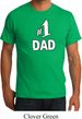 Number 1 Dad Mens Organic Shirt
