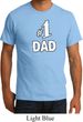 Number 1 Dad Mens Organic Shirt