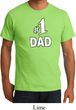 Number 1 Dad Mens Organic Shirt