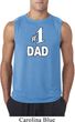Number 1 Dad Mens Sleeveless Shirt