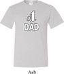 Number 1 Dad Mens Tall Shirt