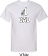Number 1 Dad Mens Tall Shirt